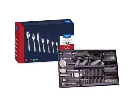 Faqueiro Brinox Inox 92 Peças Milano – 5123/430