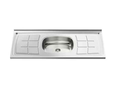 Pia de Cozinha Inox 120x52cm Ghel Plus – 00823/120