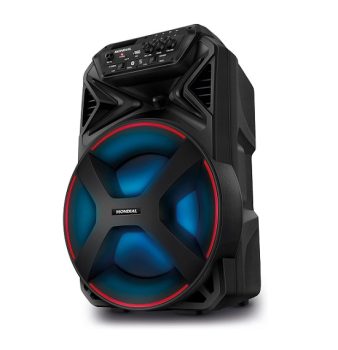 Caixa Amplificada Connect Partyplus, Mondial, Bivolt, 250W RMS, Preto – CM-250