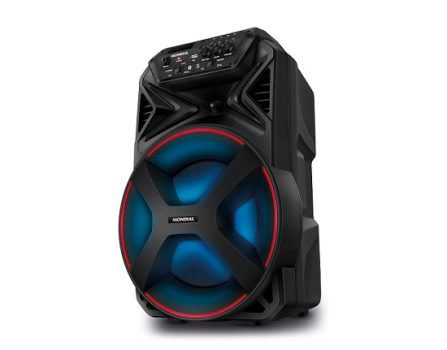 Caixa Amplificada Connect Partyplus, Mondial, Bivolt, 250W RMS, Preto – CM-250