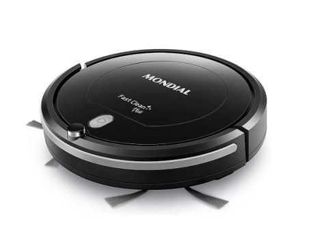 Aspirador de Pó Robô Fast Clean Plus, Bivolt, MONDIAL – RB-03, Preto