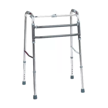 Andador em Alumínio Dobrável Fixo e Articulado modelo D10 para 130 kg – Dellamed