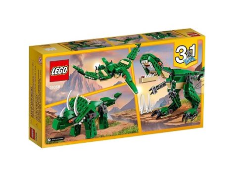 Lego Creator Dinossauros Ferozes 31058