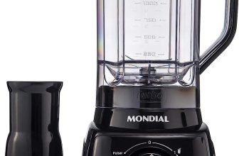 Liquidificador Turbo Power, Mondial, Preto, 550W, 220V – L-99 FB
