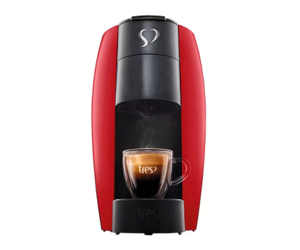 Cafeteira Espresso Tres Lov Vermelha