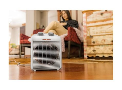 WAP AIR HEAT Aquecedor de Ambientes Elétrico Portátil 1500W 3 em 1 Com Ventilador e Triplo Sistema de Segurança 127V