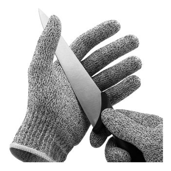 Tuut Luva Protetora Anti Corte para Cozinha Tecido e Fibra de Vidro