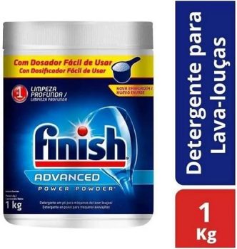 Finish Advanced – Detergente Em Pó Para Lava Louças, 1Kg