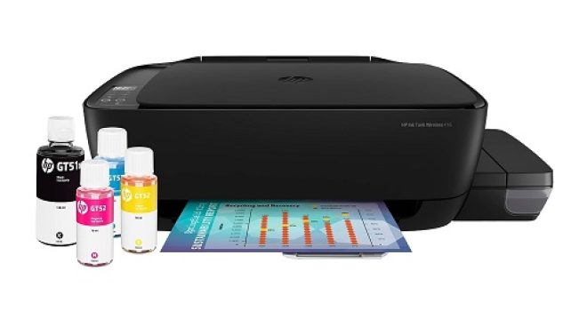 Impressora Multifuncional HP Ink Tank 416 Wi-Fi Scanner de banda dupla