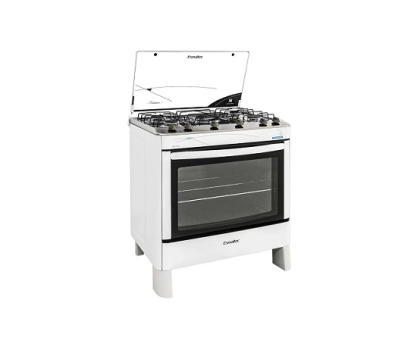 Fogão 5 Bocas Esmaltec Ágata – Acendimento Automático Branco