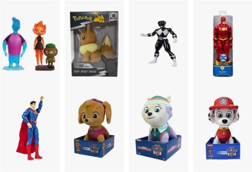 Seleção Patrulha Canina Bonecos e Pelúcias