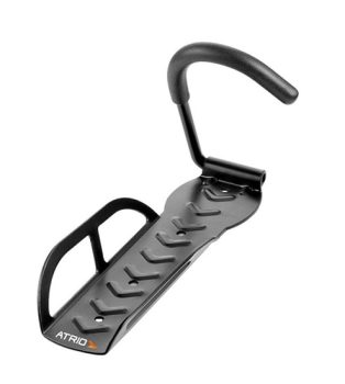 Suporte de Parede Atrio para Bicicleta até 20Kg com Gancho Acolchoado Material em Aço e Borracha Preto – BI054