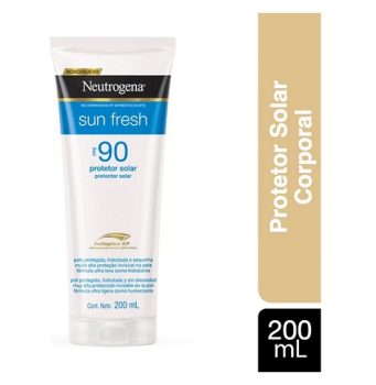 Neutrogena Sun Fresh Protetor Solar Corporal FPS 90, 200ml