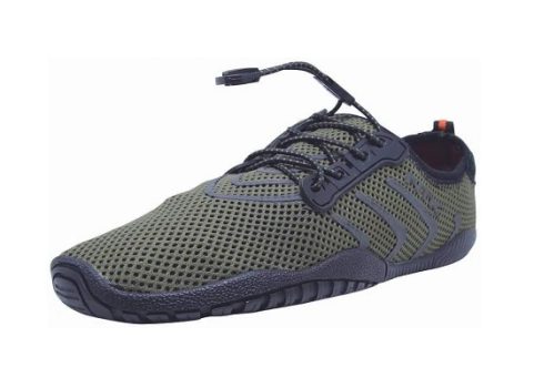 NAUTIKA, Tênis Aquatek Flexível com Sistema de Drenagem e Secagem Rápida, Ideal para Esportes Aquáticos, Tamanho 44, Verde.
