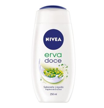 NIVEA Sabonete Líquido Erva Doce 250ml – Fragrância refrescante de erva-doce, sensação de pele macia e hidratada