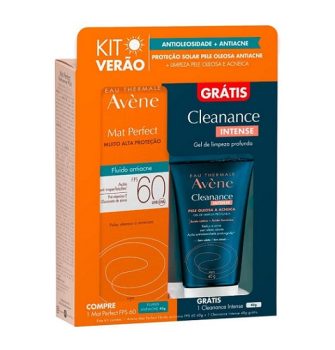 Kit Mat Perfect Fluido Antiacne 40G + Cleanence Intense 40G, Avène