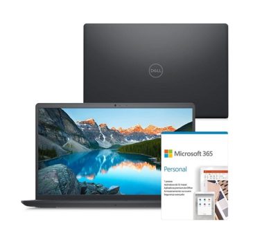 DELL Notebook Inspiron i15-i1100-A20PF 15.6″ Full HD 11ª Geração Intel Core i3 4GB 128GB SSD+1TB na nuvem Windows 11 Microsoft Office 365 Preto