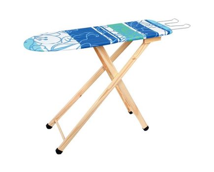 Mesa de Passar Tramontina Modelo Compact com Revestimento no Tampo e Porta Ferro