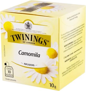 Twinings Chá de Camomila 10 g (pacote de 10 saquinhos)