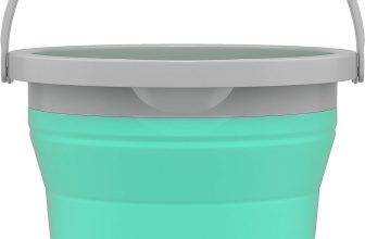 Balde 5 Litros Retrátil Verde Água, RET3512, Flash Limp
