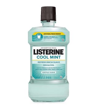 Listerine Cool Mint Enxaguante Bucal Sem Álcool, 1L