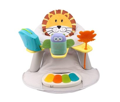 Cadeira de Atividades Funny 360º com Piano MaxiBaby – Leão