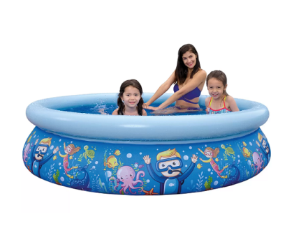 Piscina Infantil Inflável Redonda Jilong 1140L – Fundo do Mar