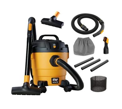 Aspirador de Pó e Líquidos WAP GTW 10 Filtro Lavável 1400W 220 Volts – Capacidade de 10 litros e Mangueira de 1,5 metros