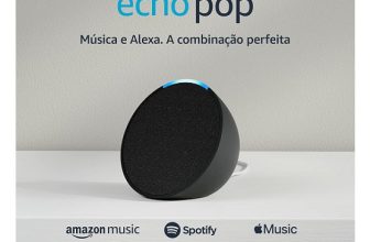 Apresentamos o Echo Pop | Smart speaker compacto com som envolvente e Alexa | Cor Preta