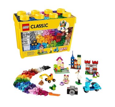 Classic Caixa Grande De Peças Criativas Lego Brick Box Sem Cor Especificada Grande