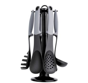 Conjunto de Gadgets de Nylon 7 Peças Euro Cinza