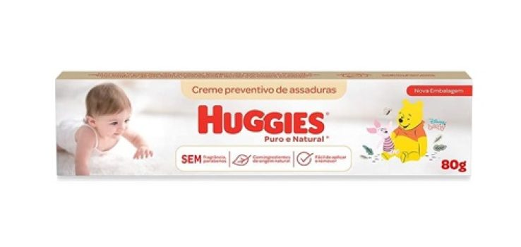 Creme Preventivo de Assaduras Huggies Puro e Natural – 80g
