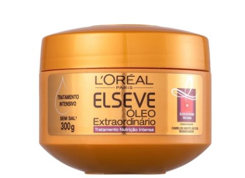 Creme de Tratamento L’Oréal Paris Elseve Óleo Extraordinário Nutrição Intensa, 300g