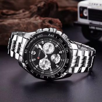 Relógio Curren Masculino Importado Original 8077 Nota Fiscal