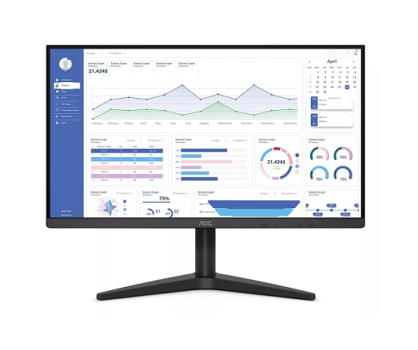 Monitor Led 21.5” 22b1hm5 Painel Va Hdmi Preto Aoc Bivolt 110V/220V