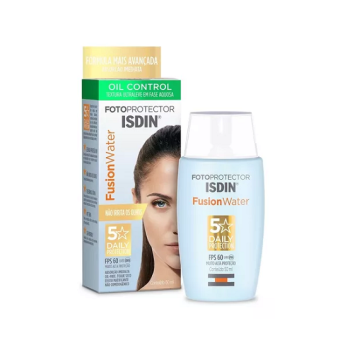 Protetor Solar Facial Isdin Fusion Water Fps 60 Sem Cor 50ml