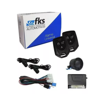 Alarme Automotivo Fks Fk902 Sb Plus C/ 2 Controles + Funções