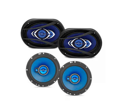 Kit Alto Falante 6×9 Pol + 6 Pol 280w Linha Class Hurricane