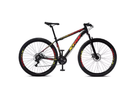Bicicleta Aro 29 Krw Alumínio 24 Vel Freio A Disco X42