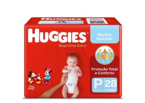 Fralda Huggies Supreme Care P – 28 Fraldas