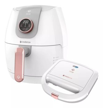 Kit Cadence Dream Rosé Gold – Fritadeira E Sanduicheira