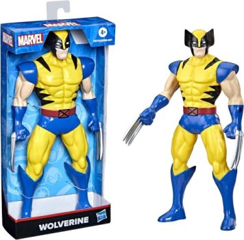 Marvel, Boneco Wolverine, Amarelo, Azul e Preto