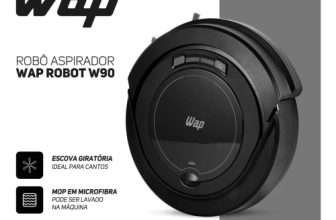 Robô Aspirador Wap Robot W90 3 Modos De Limpeza Fw009026