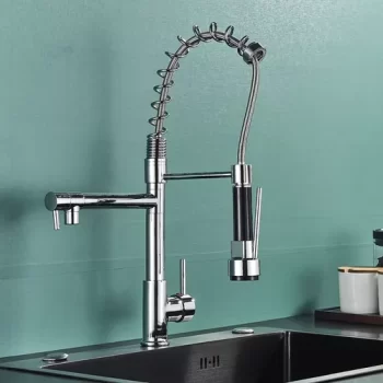 Torneira Gourmet Cozinha Monocomando Misturador Duo Cromado