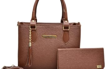 Bolsa Feminina Com Carteira Em Couro Ecologico
