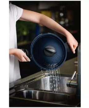 Espagueteira Tramontina de Alumínio 5,7L Azul – 22cm Ravena