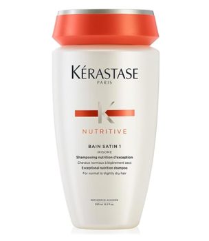 Kérastase Shampoo Nutritive Bain Satin 1, Cabelos ressecados, Nutrição, Complexo Irisome, 250 ml