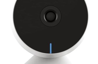 Steck, Câmera Inteligente Interna Wi-Fi, Áudio bidirecional, Sensor de movimento e Visão noturna, Branco, Compatível com Alexa – SMBC1BS1