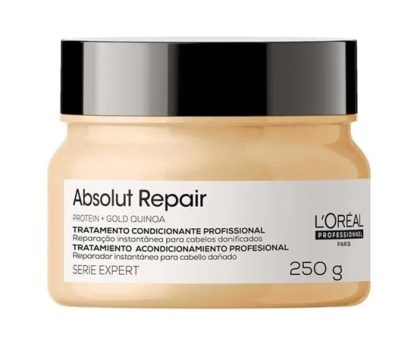 L’Oréal Professionnel Máscara Capilar Absolut Repair | Tratamento Capilar Proteico Para Nutrição Profunda | Hidrata, Repara Danos e Acrescenta Brilho | Para Cabelos Secos e Danificados