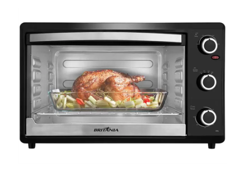 Forno Elétrico de Bancada Britânia com Timer 44L – Preto BFE44P